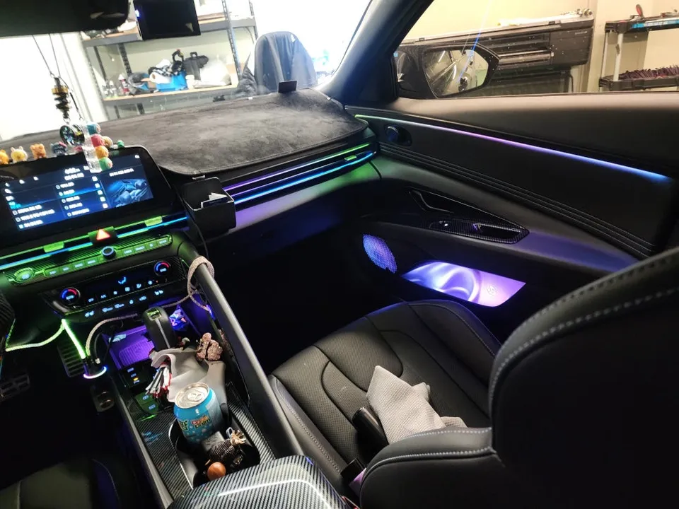 Hyundai Elantra Ambient Lighting Review — Enhanced Interior Mood