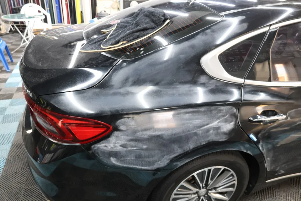 Hyundai AzeraのPPF施工事例|費用目安と仕上がり 施工写真 1-3