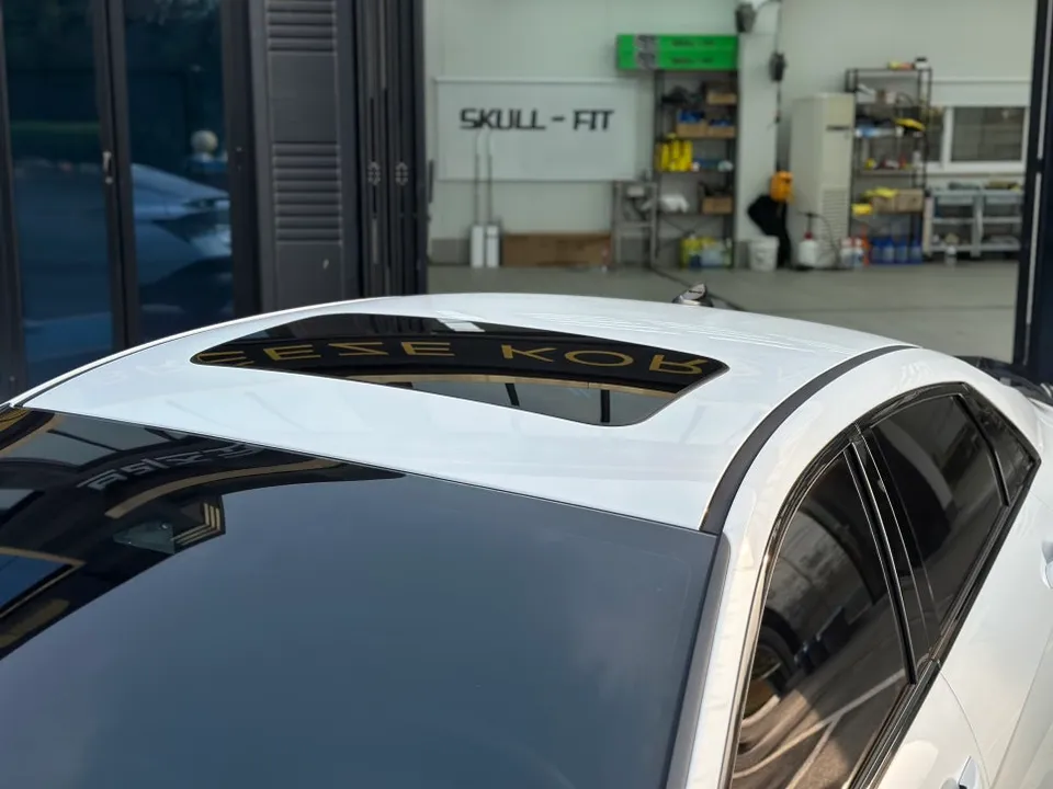 Hyundai Elantra Nのカーラッピング事例|費用目安・仕上がり 施工写真 3-1