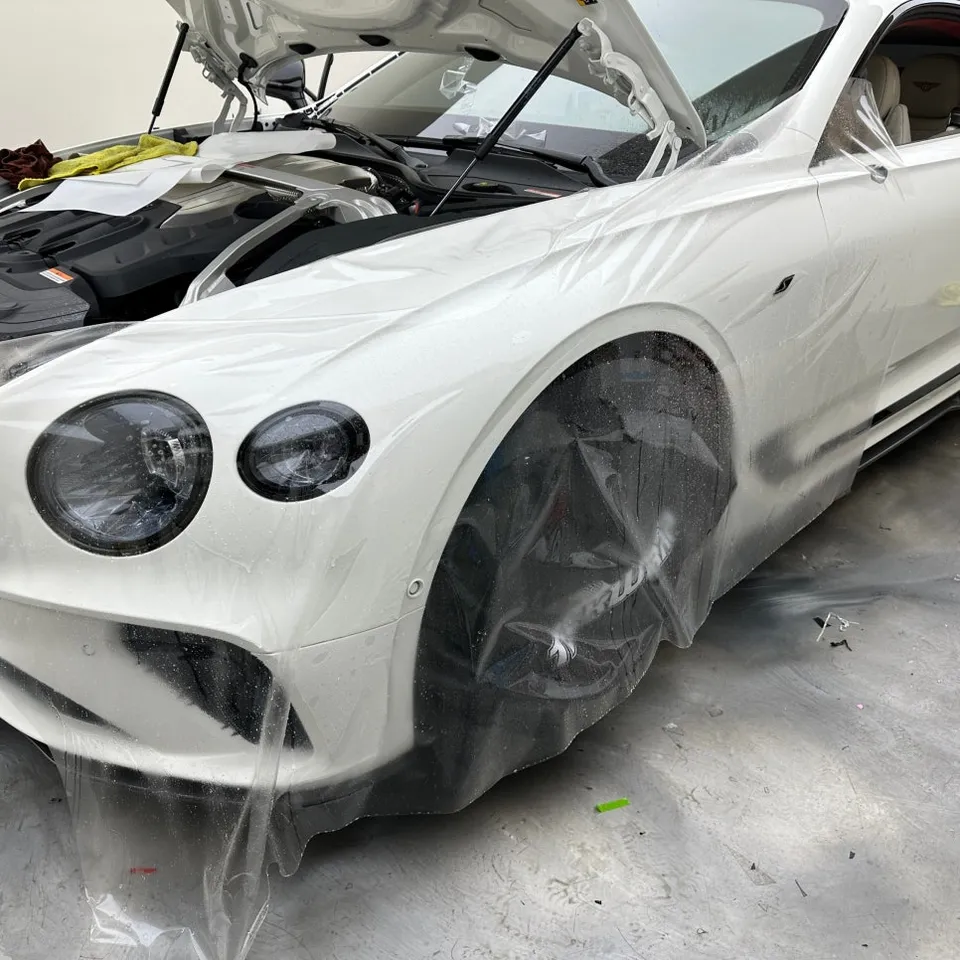 Bentley Continental GTのPPF施工事例|費用目安と仕上がり 施工写真 1-2