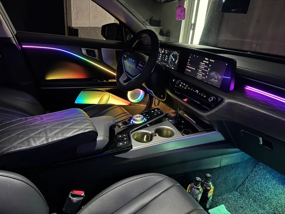 Kia K8 GL3 ambient lighting - Kia K8 GL3 Ambient Lighting Review — Cost & Results photo 4