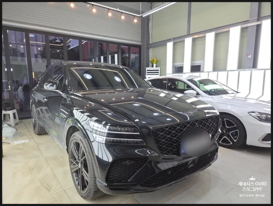 Genesis GV80 PPF Review — Headlight Smoke Film for Style & Protec photo 2