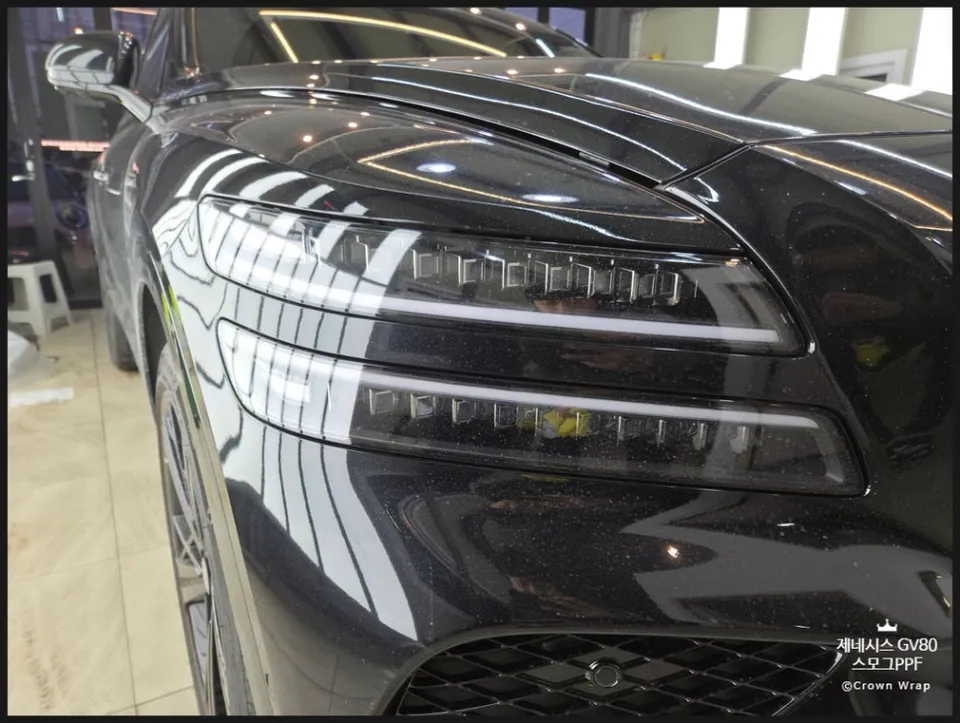Genesis GV80 ppf - Genesis GV80 PPF Review — Headlight Smoke Film for Style & Protec photo 3