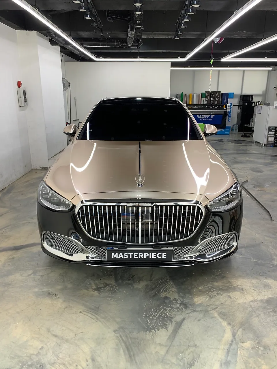 Mercedes-Benz Maybach vinyl wrap - Mercedes-Benz Maybach Vinyl Wrap & PPF Review — Luxury Finish photo 4