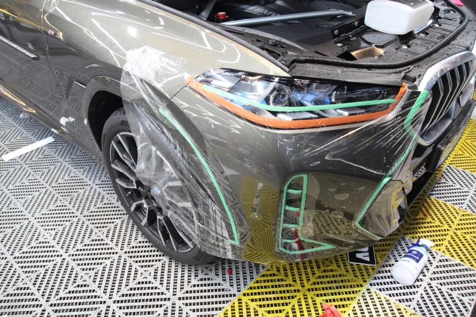 BMW X6 PPF施工事例｜費用目安と仕上がり 施工写真 1-2