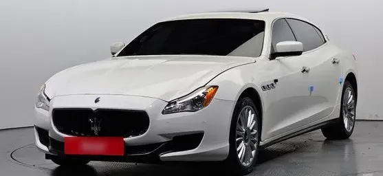 Maserati Quattroporte body kit installation result