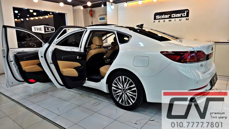 Kia K7 Premierのカーフィルム施工事例|費用目安・仕上がり 施工写真 3-1