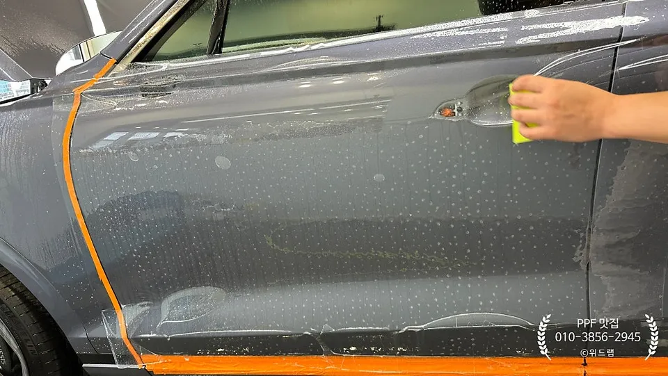 Genesis GV70 PPF施工事例|費用目安と仕上がり 施工写真 2-2
