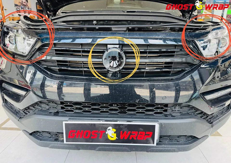 SsangYong Rexton PPF施工事例|費用目安・仕上がり 施工写真 2-1