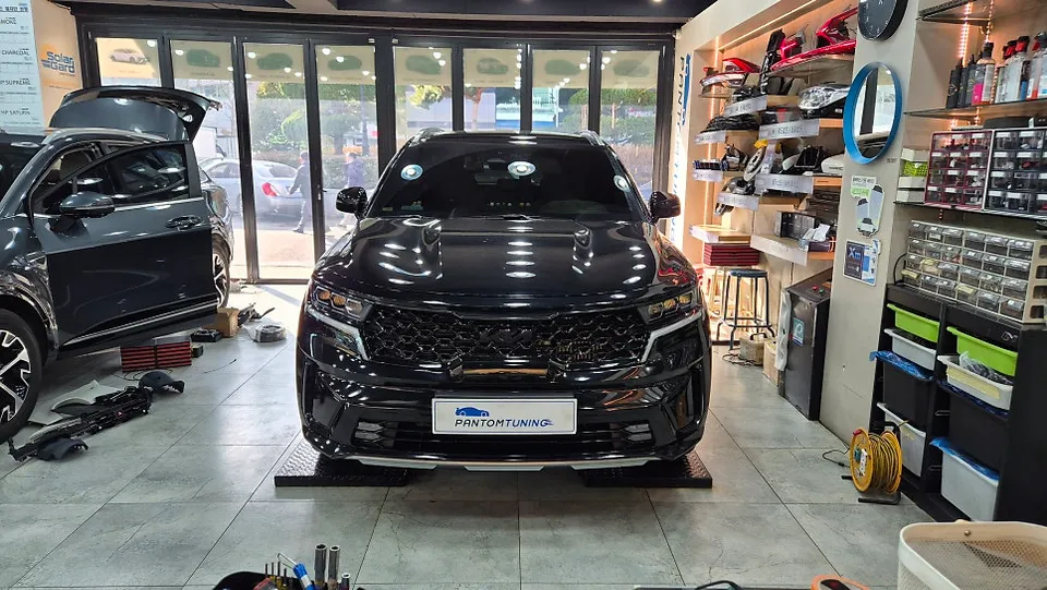 Kia Sorento MQ4 oem options installation result