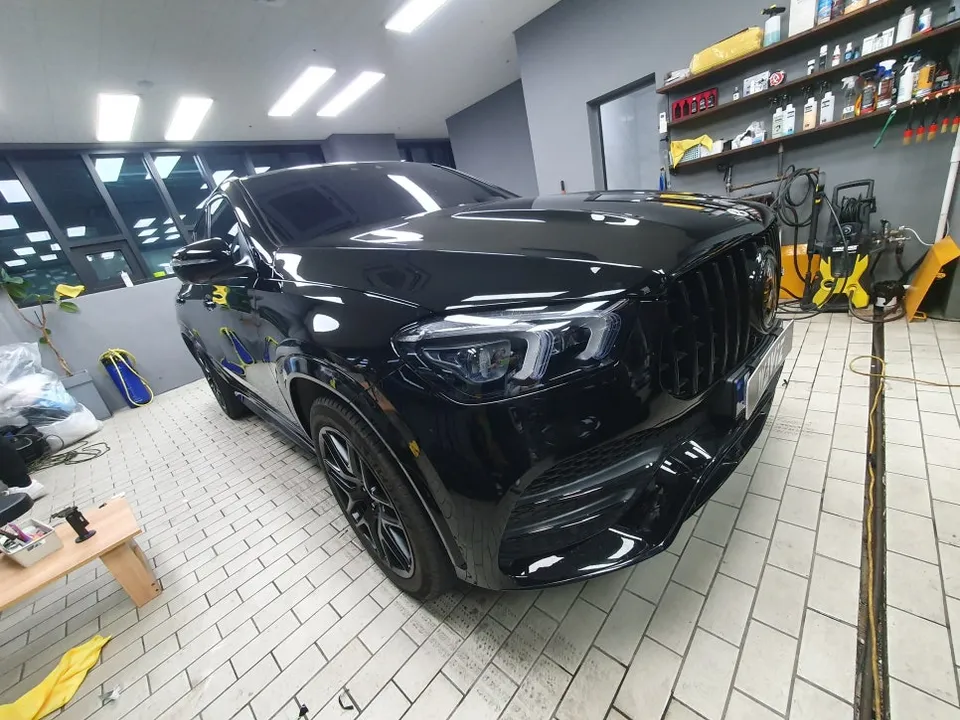 Mercedes-Benz GLEのPPF施工事例｜ブラック化と保護 写真