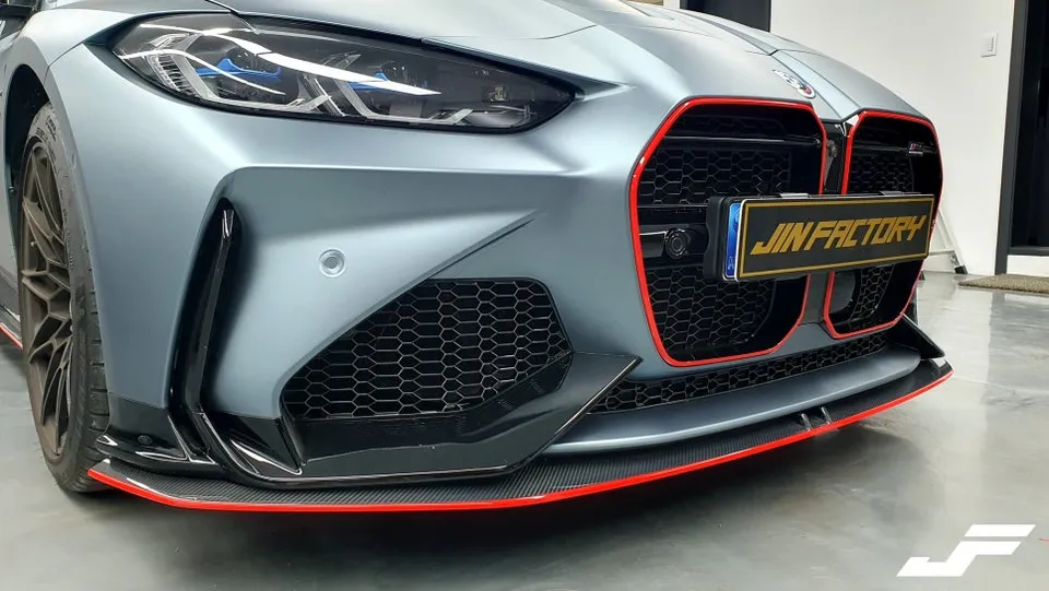 BMW M4 G82 PPF施工事例｜エッジラインとスポイラー保護 施工写真 2-2