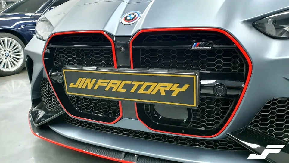 BMW M4 G82 PPF施工事例｜エッジラインとスポイラー保護 施工写真 1-3