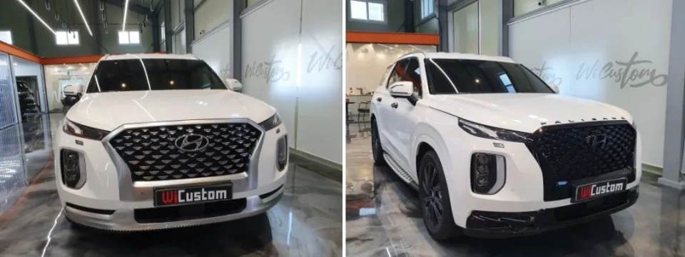 Hyundai Palisade chrome delete - Hyundai Palisade Chrome Delete Review: Blackout Trim Transformati photo 3