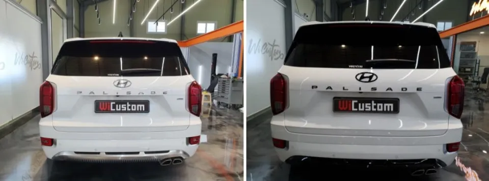 Hyundai Palisade chrome delete - Hyundai Palisade Chrome Delete Review: Blackout Trim Transformati photo 5