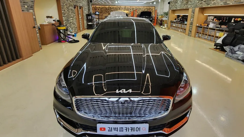 Kia K900 interior customization installation result