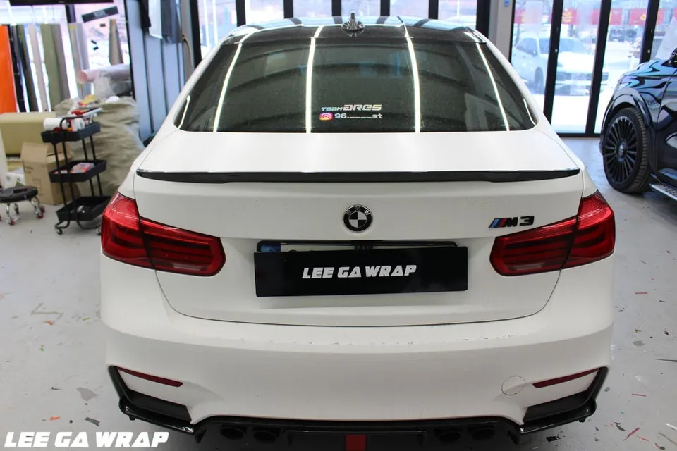 BMW M3 vinyl wrap - BMW M3 Vinyl Wrap Review: Tiffany Color Change Cost & Results photo 4