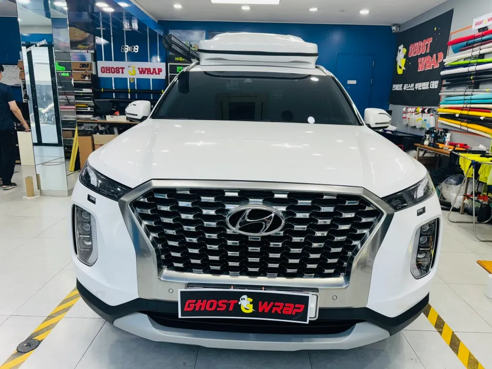 Hyundai Palisadeのカーラッピング事例 写真