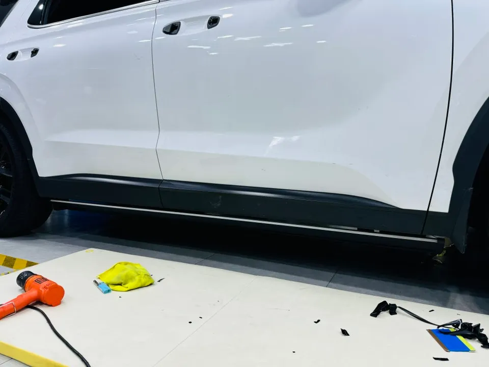 Hyundai Palisade Vinyl Wrap Review: Black Edition Transformation After