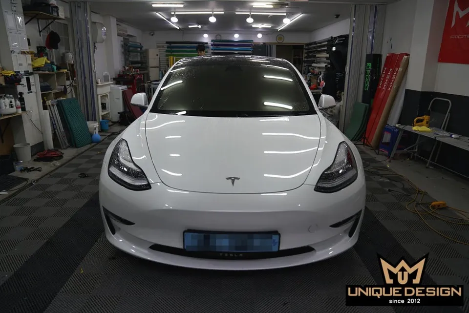 Tesla Model 3 Chrome Delete Review — Matte Black Transformation photo 2
