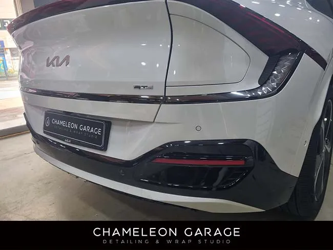 Kia EV6 ppf - Kia EV6 Rear Bumper PPF Redo Review photo 4