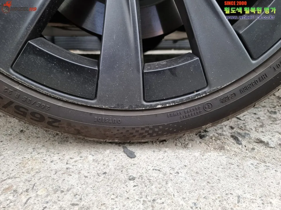 Tesla Model X wheel repair - Tesla Model X Wheel Repair & Painting Review photo 4