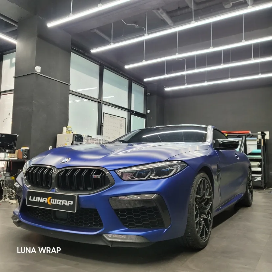 BMW M8 vinyl wrap - BMW M8 Vinyl Wrap Review: Color Change & Cost photo 3