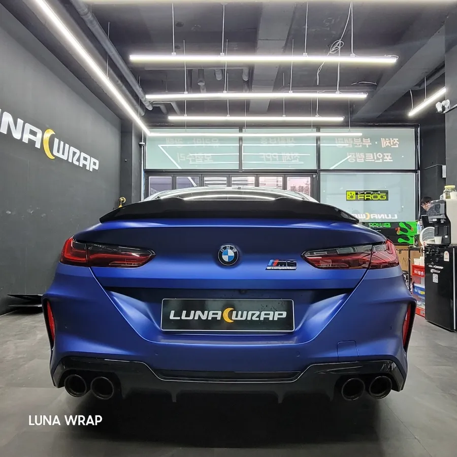 BMW M8 vinyl wrap - BMW M8 Vinyl Wrap Review: Color Change & Cost photo 5