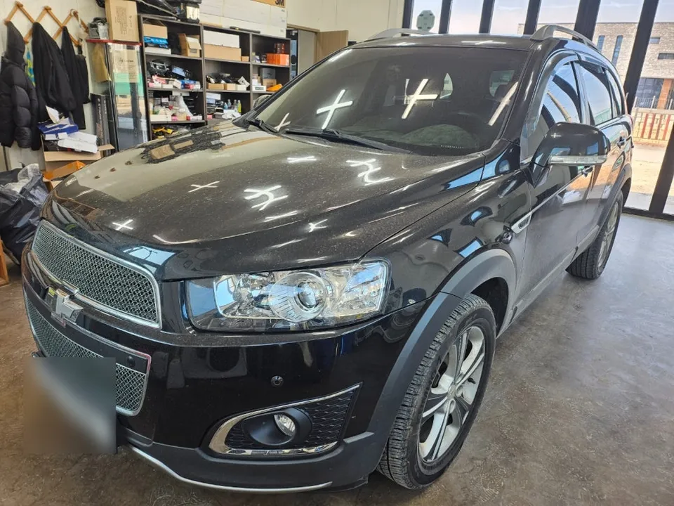 Chevrolet CaptivaのAndroid Auto・CarPlay取付事例 写真