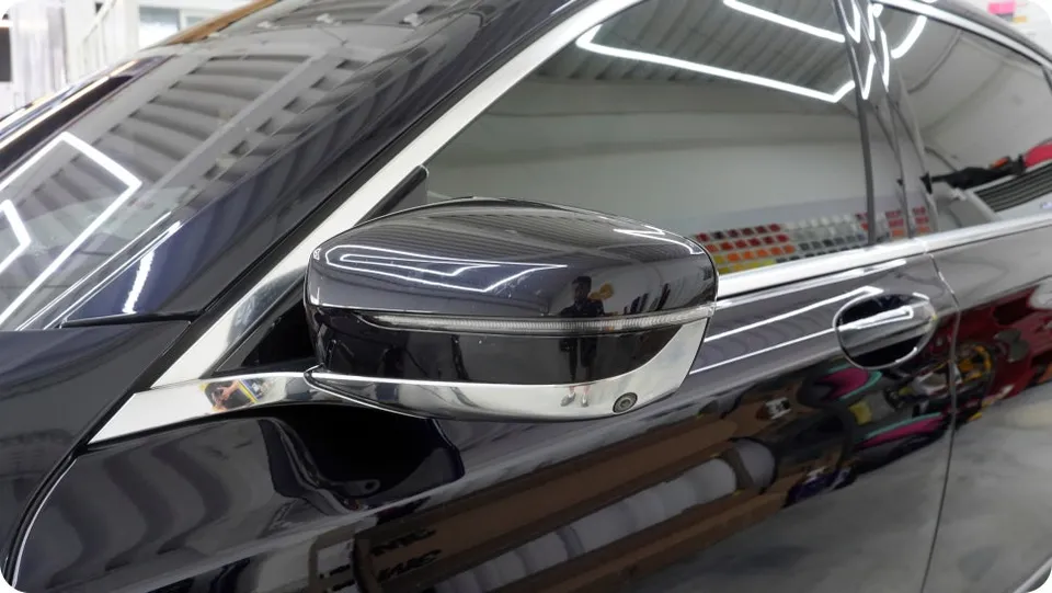 BMW 7 SeriesのPPF施工事例|クールグレーへのカラーチェンジ 施工写真 3-1