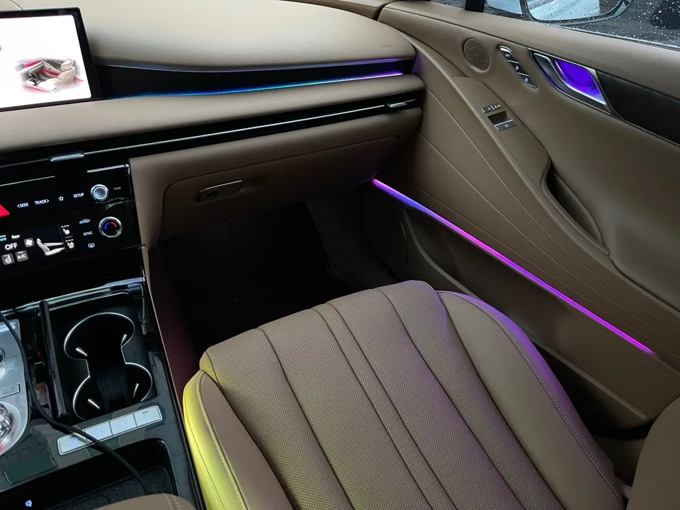 Genesis G80 ambient lighting - Genesis G80 Ambient Lighting Upgrade Review photo 4