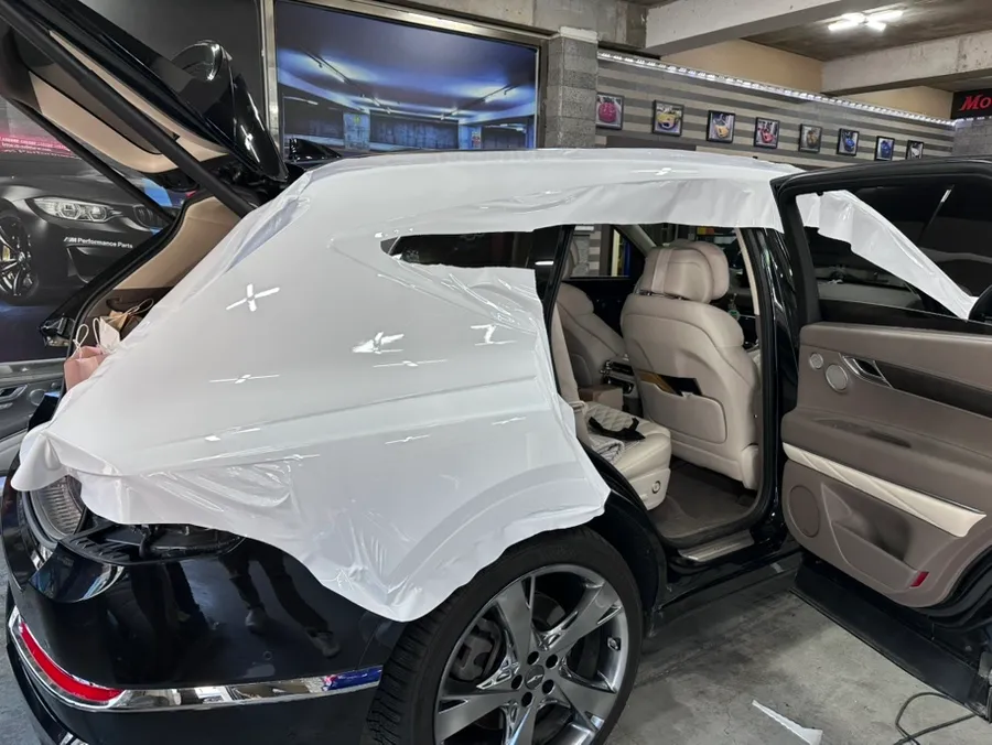 Genesis GV80のカーラッピング事例|費用目安・仕上がり 施工写真 2-3