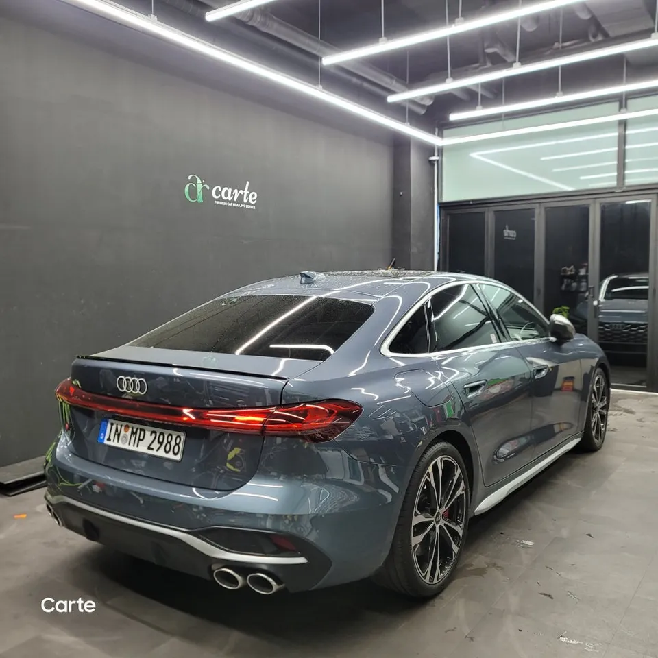 Audi S5 PPF施工事例：韓国での実例と費用目安 施工写真 1-1