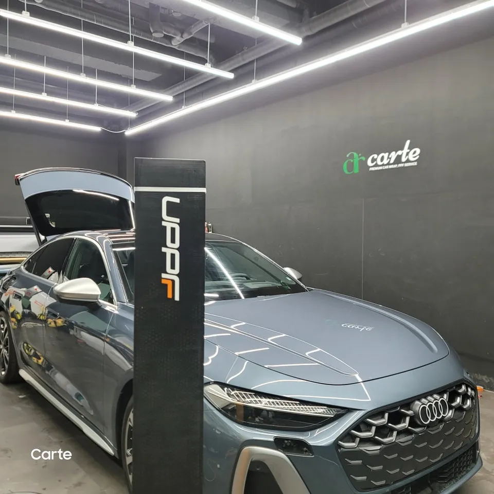 Audi S5 PPF施工事例：韓国での実例と費用目安 施工写真 2-2