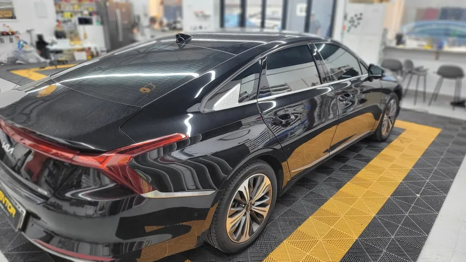 Kia K8のガラスコーティング事例|費用目安・仕上がり 施工写真 3-3