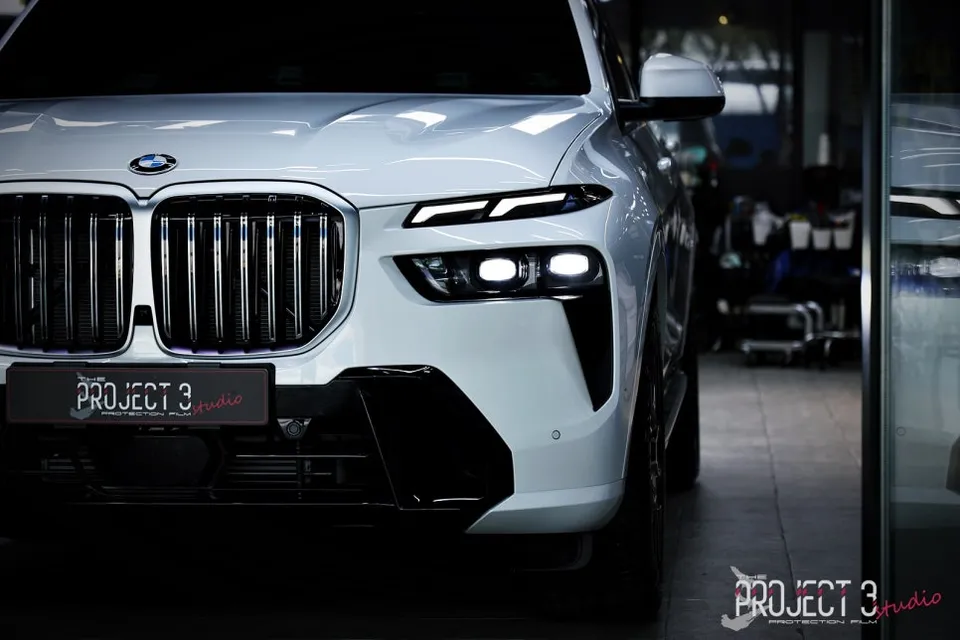BMW X7のPPF施工事例｜韓国での実例紹介 写真