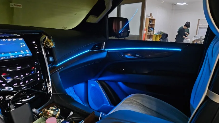 Cadillac Escalade Ambient Lighting Review — Enhanced Interior Moo