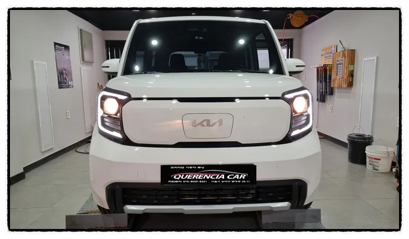 Kia Ray EV lighting upgrade review