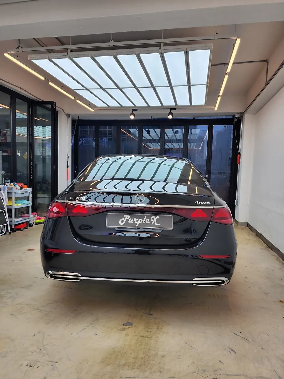 メルセデス・ベンツ Eクラス W213 PPF施工事例 施工写真 4-1