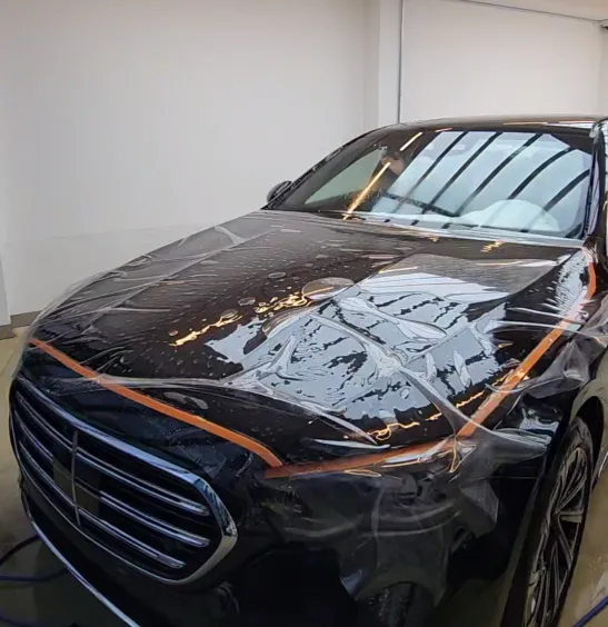メルセデス・ベンツ Eクラス W213 PPF施工事例 施工写真 4-2