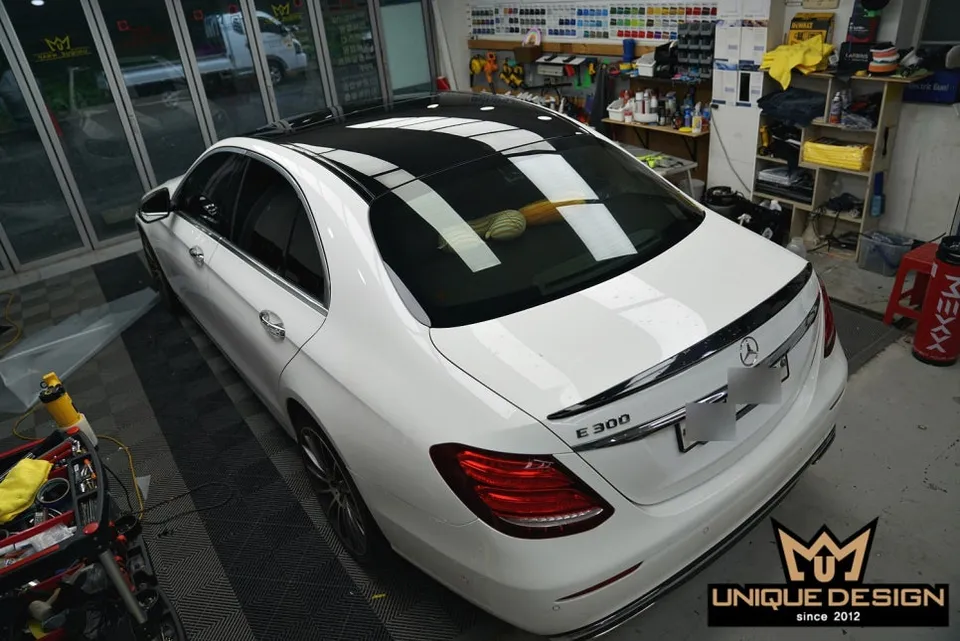 Mercedes-Benz Eクラス PPF施工事例|韓国での実例 施工写真 2-2