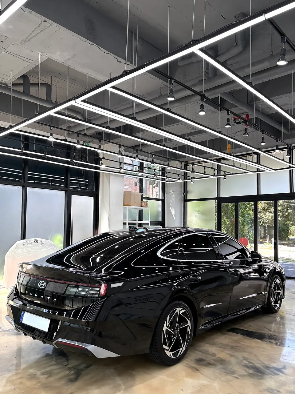 Hyundai SonataのPPF施工事例｜費用目安・仕上がり 施工写真 1-2