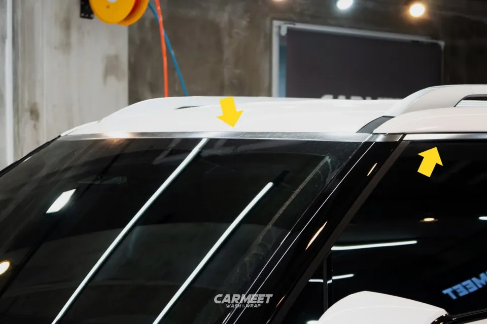 Hyundai Palisadeのカーラッピング事例|費用目安・仕上がり 施工写真 2-1