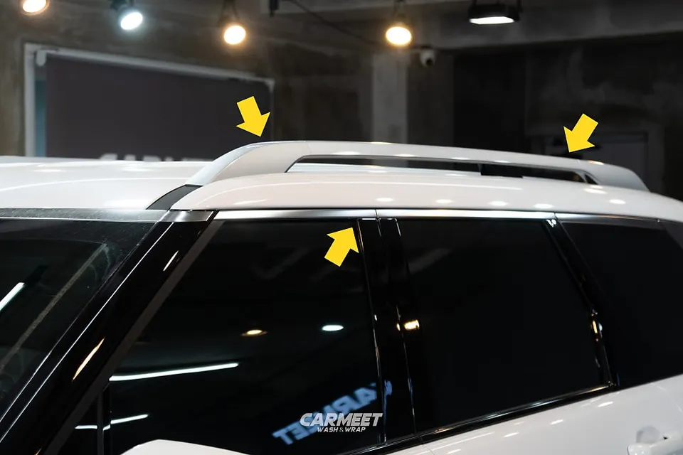 Hyundai Palisadeのカーラッピング事例|費用目安・仕上がり 施工写真 3-1