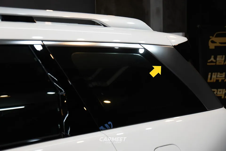 Hyundai Palisadeのカーラッピング事例|費用目安・仕上がり 施工写真 1-2