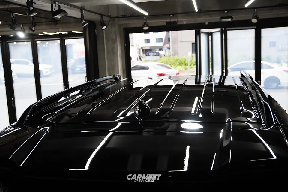Hyundai Palisadeのカーラッピング事例|費用目安・仕上がり 施工写真 1-3
