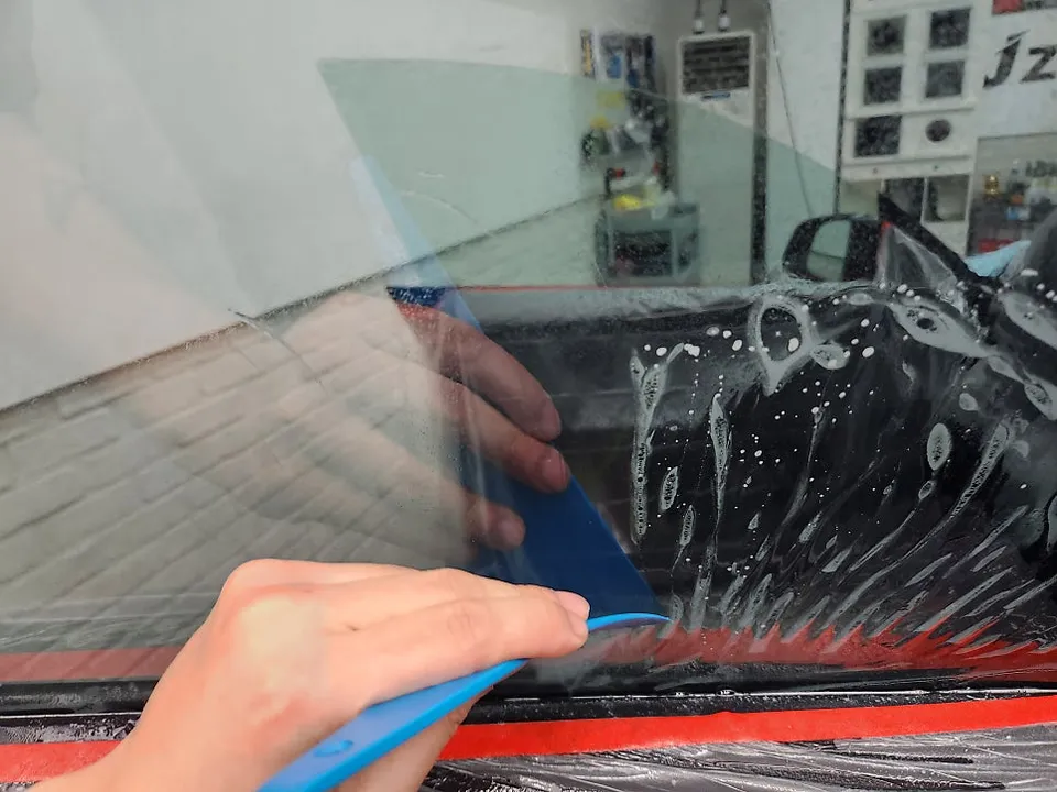 Tesla Model YのPPF施工事例 施工写真 5