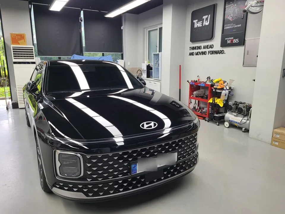 Hyundai Grandeur GN7 oem options installation result