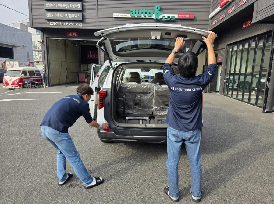 Kia Carnival KA4 new car package - Kia Carnival KA4 New Car Package Installation Review — Cost photo 3