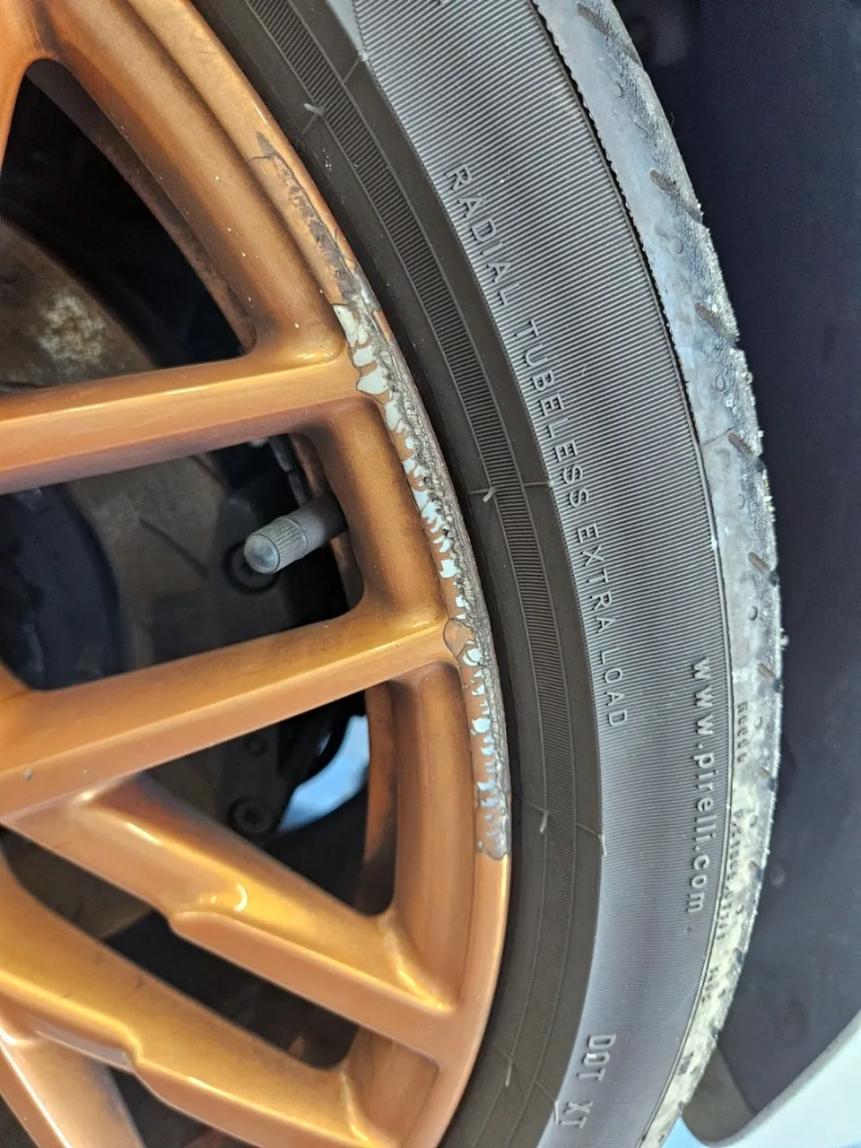 Audi R8 wheel repair - Audi R8 Wheel Repair & Painting Review - Stunning Black Chrome Fi photo 4